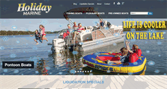 Desktop Screenshot of deckboats.com